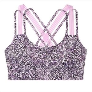 Victoria's Secret Pink Leopard Sports Bra